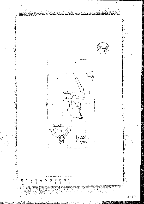 Djupkarta för Björktjärnen i Örebro — Björktjärnen — blad 3-0318 (SMHI Vattenwebb)