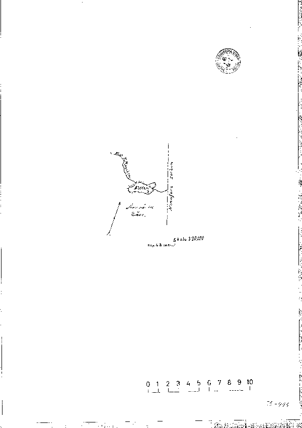 Djupkarta för Blöten — Blöten — blad 3-0499 (SMHI Vattenwebb)