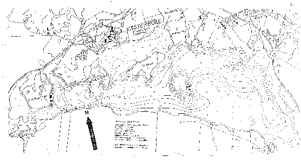 Djupkarta för Bölomssjön — Bölomssjön — blad 5-0766 (SMHI Vattenwebb)