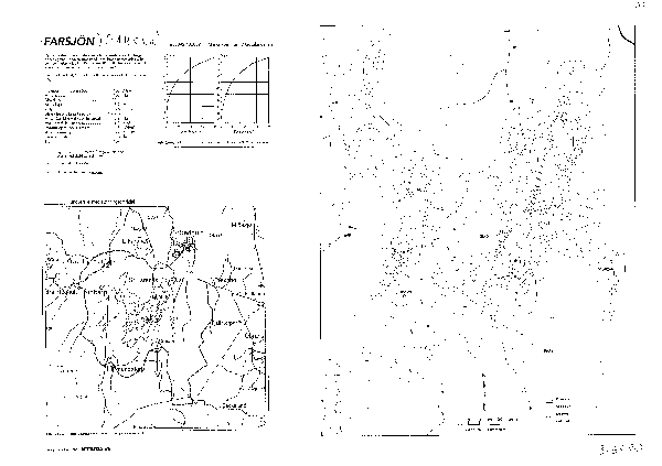 Djupkarta för Farssjö — Farssjö — blad 3-6570 (SMHI Vattenwebb)