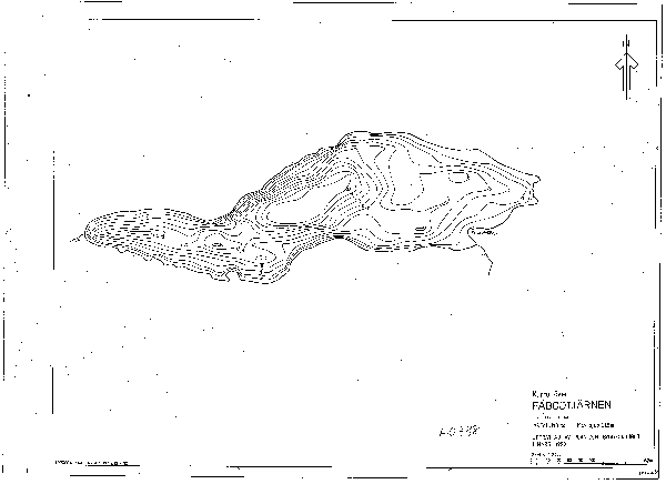 Djupkarta för Fäbodtjärnen