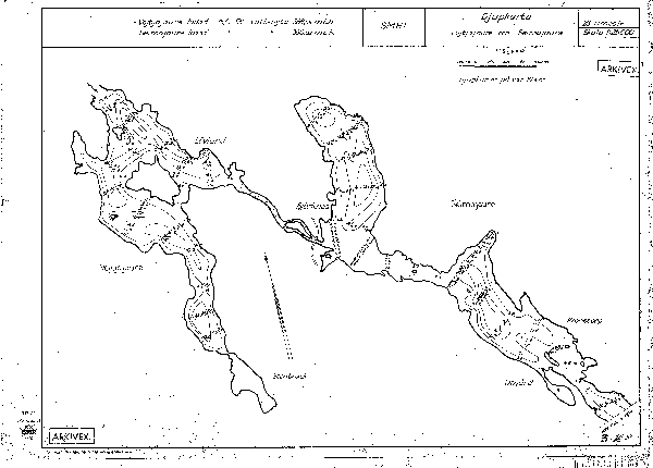 Djupkarta för Gardiken — Gardiken — blad 3-0162 (SMHI Vattenwebb)