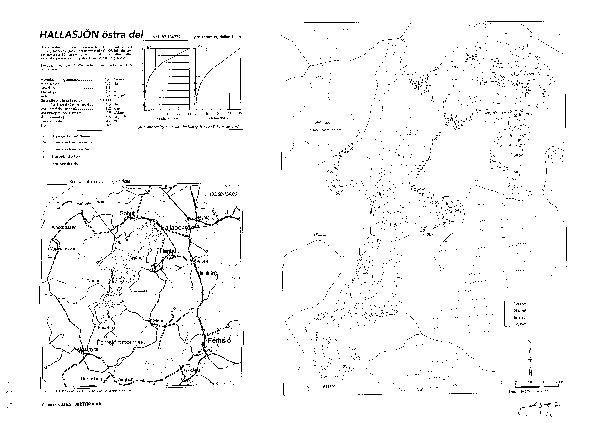 Djupkarta för Hallasjön i Hylte — Hallasjön — blad 3-6716 (SMHI Vattenwebb)