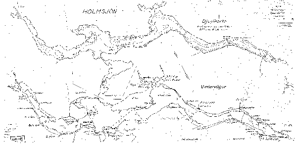 Djupkarta för Holmsjön — Holmsjön — blad 1-0080 (SMHI Vattenwebb)