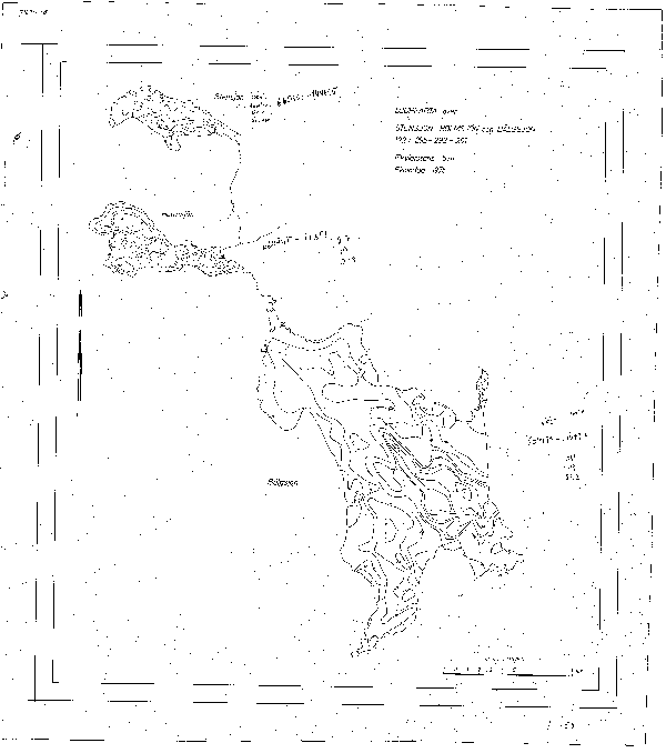 Djupkarta för Holmsjön i Nora — Holmsjön — blad 1-0158 (SMHI Vattenwebb)
