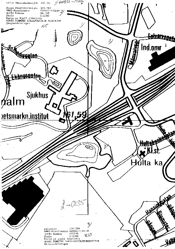 Djupkarta för Hultasjön i Västra Götaland — SMHI Vattenwebb