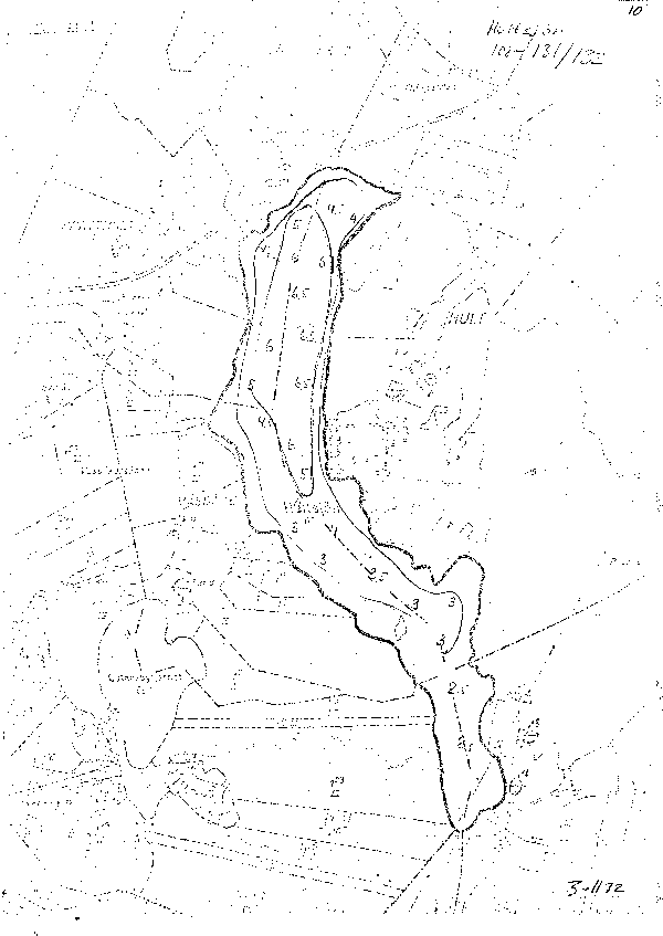 Djupkarta för Hultsjön