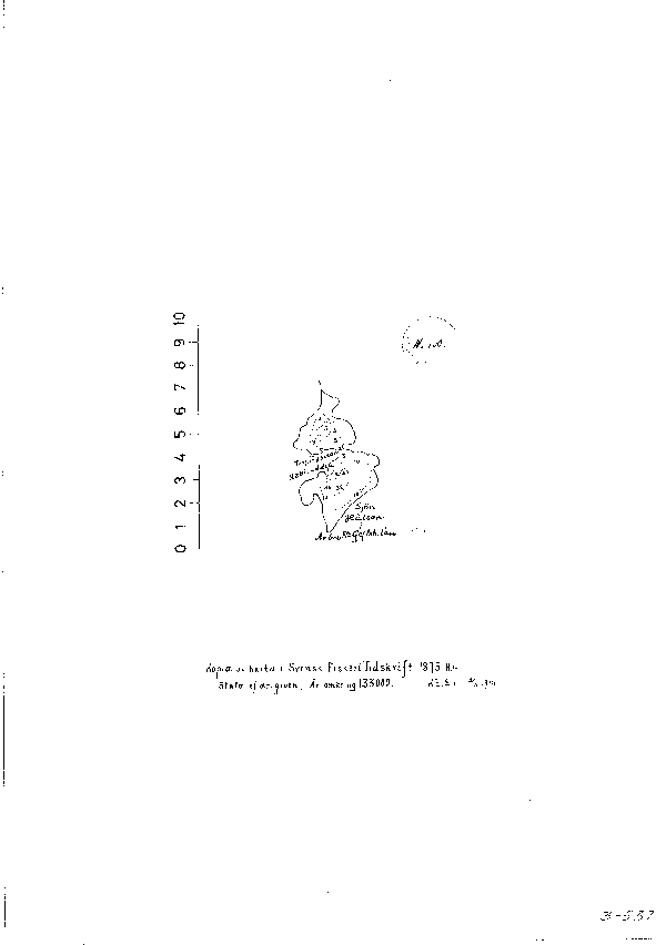Djupkarta för Hälsen — Hälsen — blad 3-0537 (SMHI Vattenwebb)