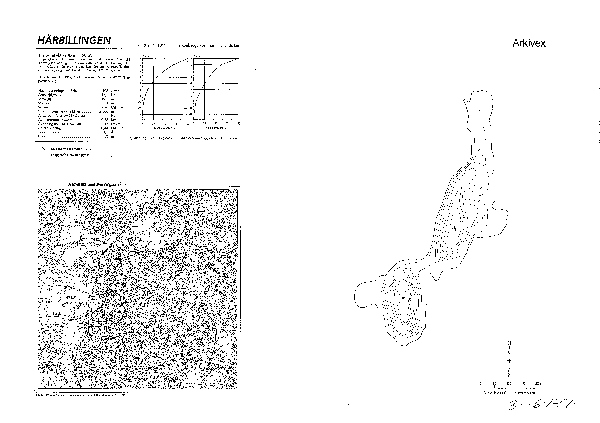 Djupkarta för Härbillingen — Härbillingen — blad 3-6447 (SMHI Vattenwebb)