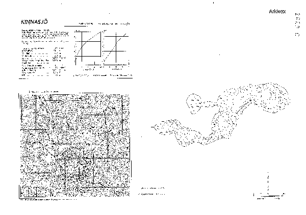 Djupkarta för Kinnasjö i Falkenberg — Kinnasjö — blad 3-6398 (SMHI Vattenwebb)