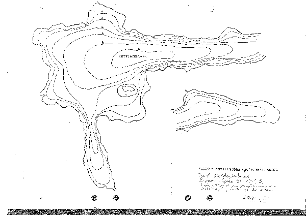 Djupkarta för Kottlasjön — Kottlasjön — blad 5-0202 (SMHI Vattenwebb)