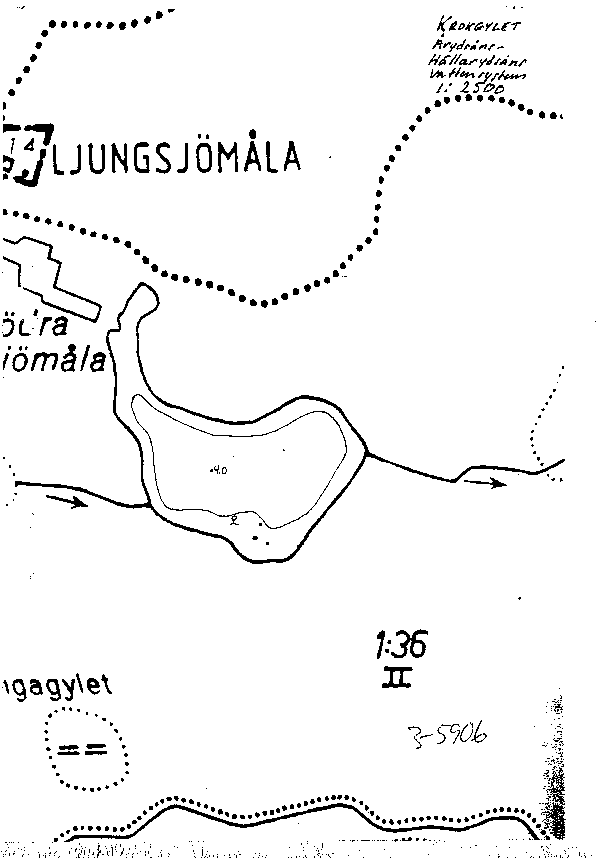 Djupkarta för Krokgylet — SMHI Vattenwebb