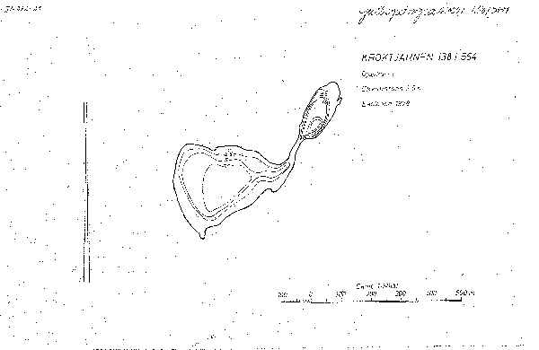 Djupkarta för Kroktjärnen