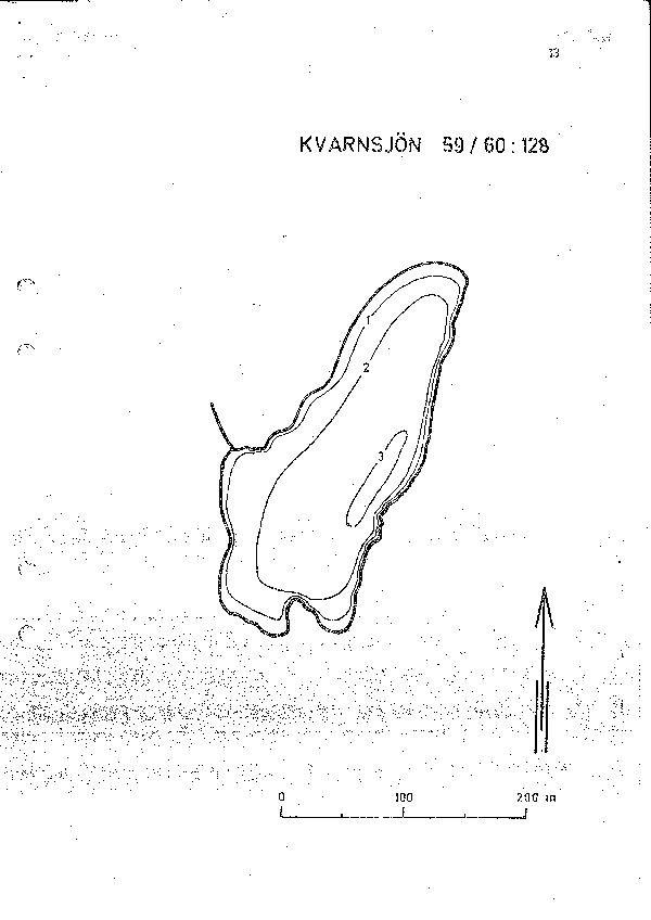 Djupkarta för Kvarnsjön