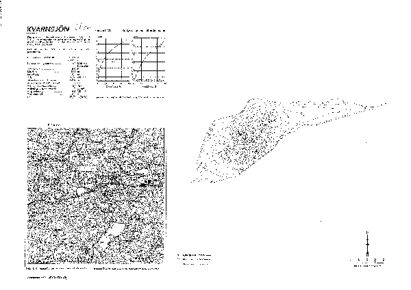 Djupkarta för Kvarnsjön i Botkyrka — Kvarnsjön — blad 3-6613 (SMHI Vattenwebb)