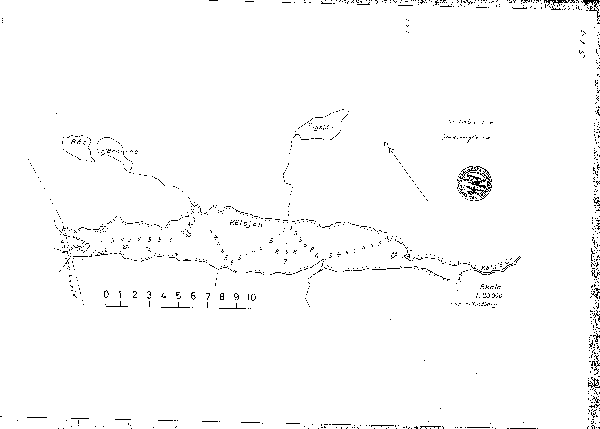 Djupkarta för Kölsjön — Kölsjön — blad 3-0638 (SMHI Vattenwebb)