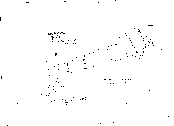 Djupkarta för Landvettersjön — Landvettersjön — blad 2-0198 (SMHI Vattenwebb)