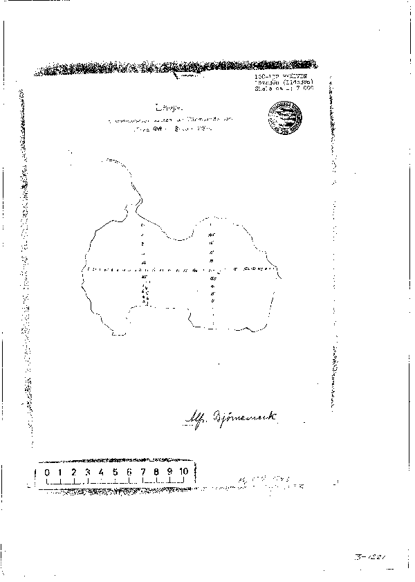Djupkarta för Lidsjön i Arvika — Lidsjön — blad 3-1221 (SMHI Vattenwebb)