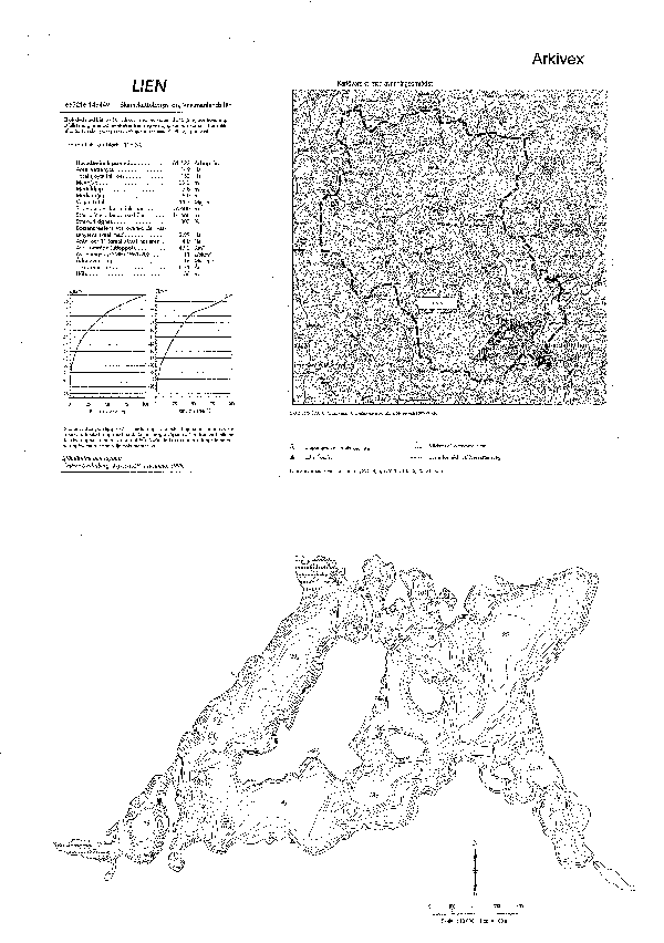 Djupkarta för Lien
