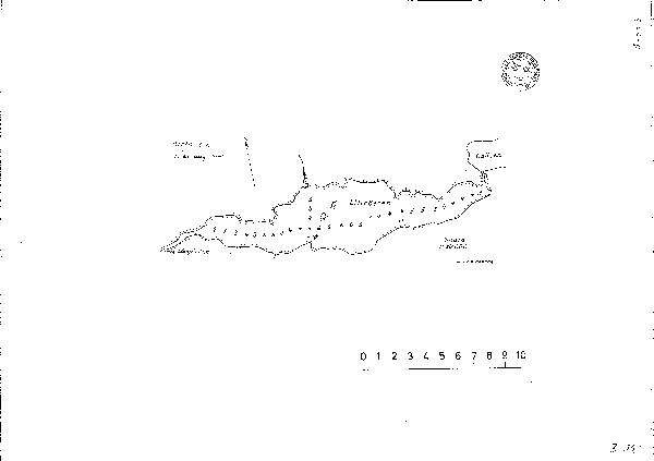 Djupkarta för Lill-Rösten — Lill-Rösten — blad 3-0553 (SMHI Vattenwebb)