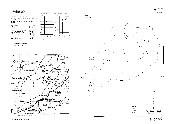 Djupkarta för Lilla Värsjö — Lilla Värsjö — blad 3-6603 (SMHI Vattenwebb)