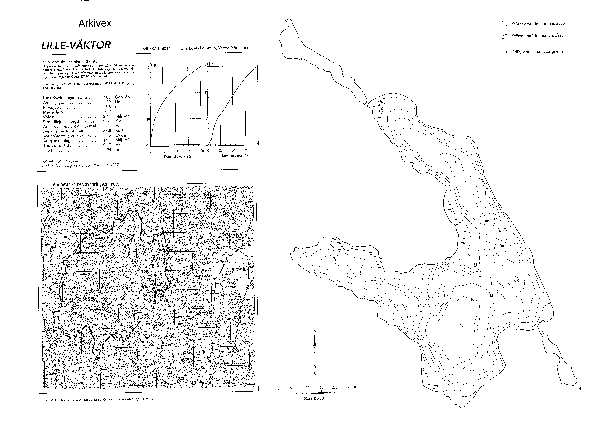 Djupkarta för Lille-Väktor — Lille-Väktor — blad 2-0959 (SMHI Vattenwebb)