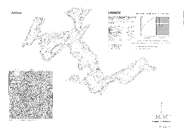 Djupkarta för Limmen — Limmen — blad 3-6629 (SMHI Vattenwebb)