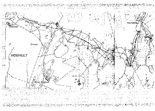 Djupkarta för Mjöasjön i Falkenberg — Mjöasjön — blad 2-0617 (SMHI Vattenwebb)