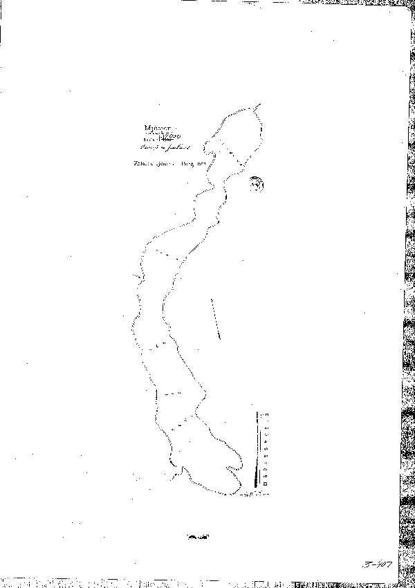 Djupkarta för Mjösjön