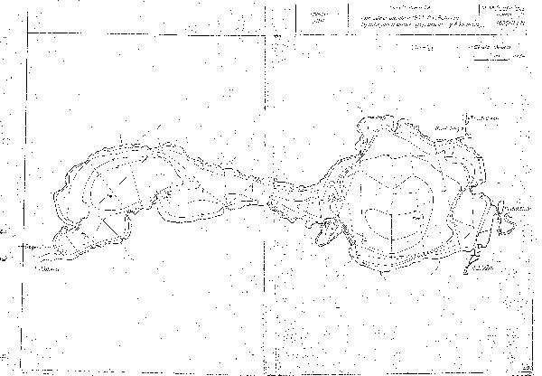 Djupkarta för Möckeln — Möckeln — blad 3-1505 (SMHI Vattenwebb)
