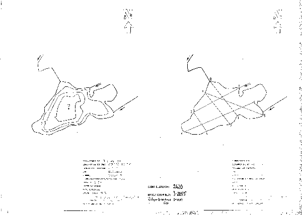 Djupkarta för Norra Stensjön i Varberg — Norra Stensjön — blad 3-2255 (SMHI Vattenwebb)