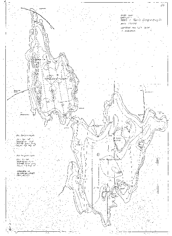 Djupkarta för Norresjö i Växjö — Norresjö — blad 2-0157 (SMHI Vattenwebb)
