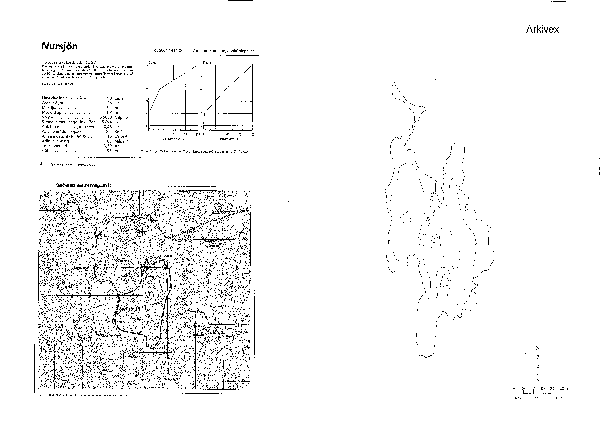 Djupkarta för Nursjön — SMHI Vattenwebb