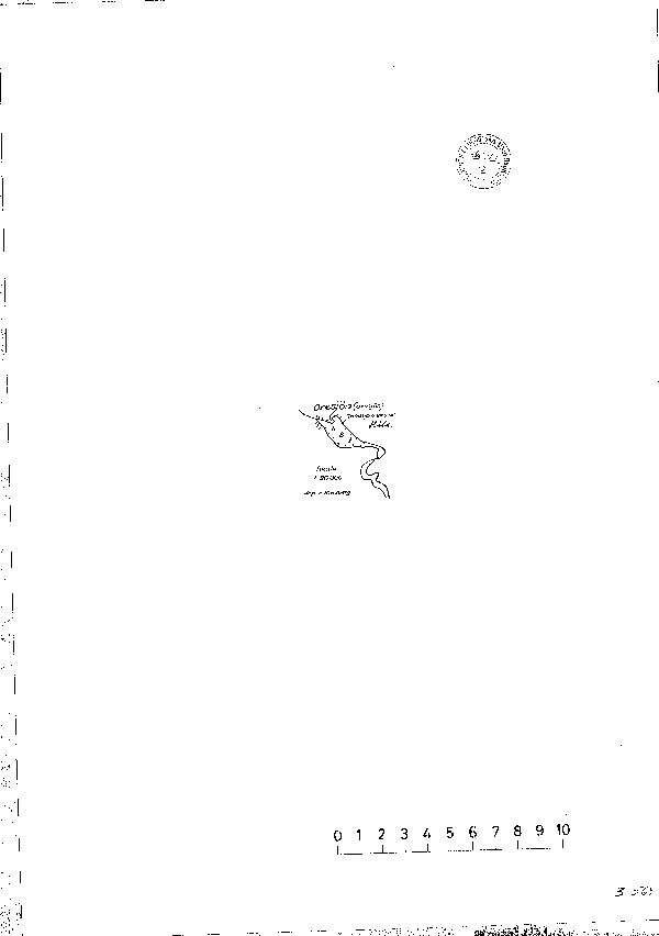 Djupkarta för Oresjön i Ljusdal — Oresjön — blad 3-0568 (SMHI Vattenwebb)