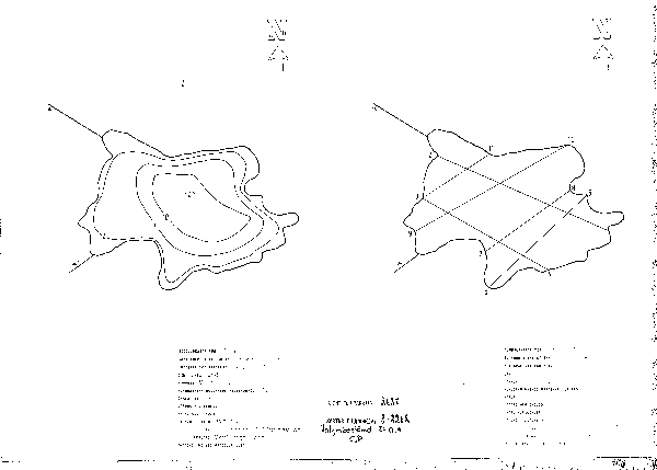 Djupkarta för Stamsjö — Stamsjö — blad 3-2262 (SMHI Vattenwebb)