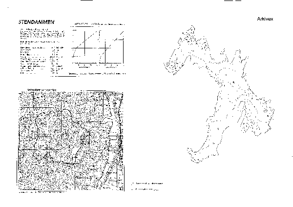 Djupkarta för Stendammen — Stendammen — blad 2-1012 (SMHI Vattenwebb)