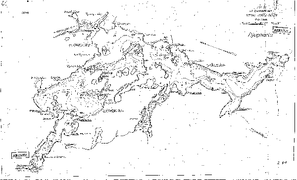 Djupkarta för Stor-Skälsjön — Stor-Skälsjön — blad 2-0049 (SMHI Vattenwebb)