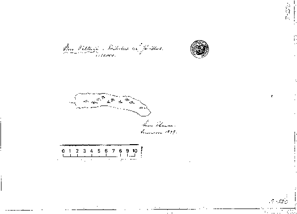 Djupkarta för Stor-Väktaren — Stor-Väktaren — blad 3-0220 (SMHI Vattenwebb)