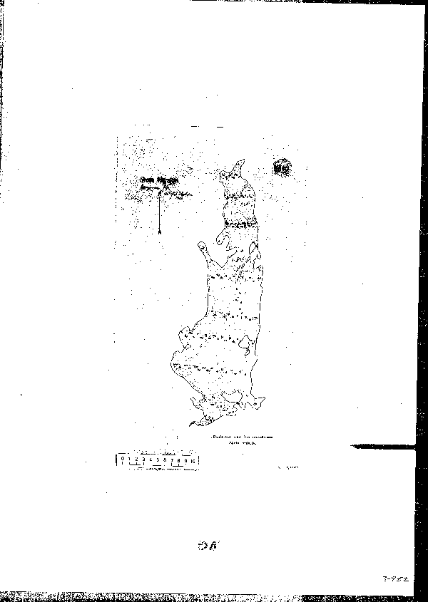 Djupkarta för Stora Härsjön — Stora Härsjön — blad 3-0952 (SMHI Vattenwebb)