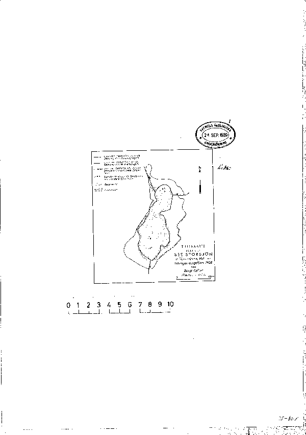 Djupkarta för Storsjön
