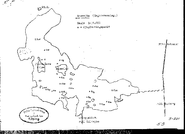 Djupkarta för Storsjön — Storsjön — blad 3-0281 (SMHI Vattenwebb)