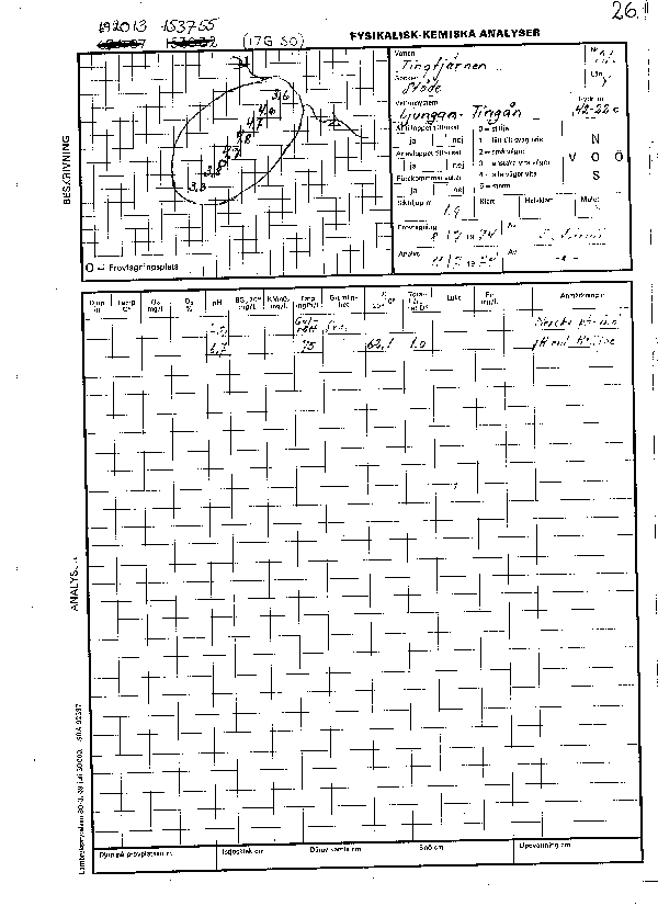 Djupkarta för Tingtjärnen