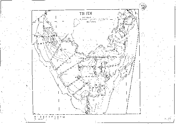 Djupkarta för Toften i Laxå — Toften — blad 2-0113 (SMHI Vattenwebb)