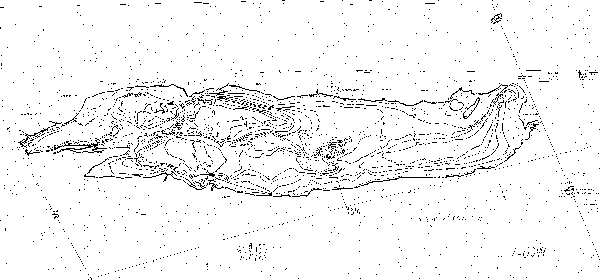 Djupkarta för Torpsjön i Ånge — Torpsjön — blad 1-0344 (SMHI Vattenwebb)