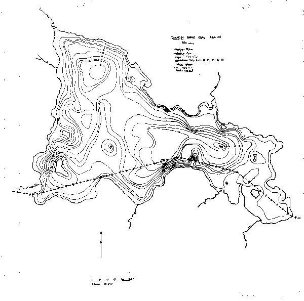 Djupkarta för Torringen — Torringen — blad 3-2531 (SMHI Vattenwebb)