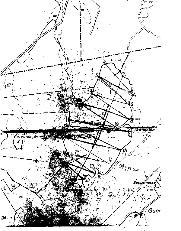 Djupkarta för Tussjö — Tussjö — blad 3-5223 (SMHI Vattenwebb)