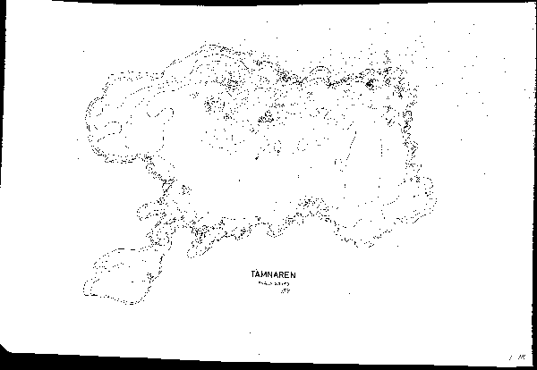Djupkarta för Tämnaren — Tämnaren — blad 1-0114 (SMHI Vattenwebb)