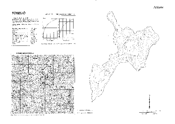 Djupkarta för Töresjö — Töresjö — blad 2-0978 (SMHI Vattenwebb)
