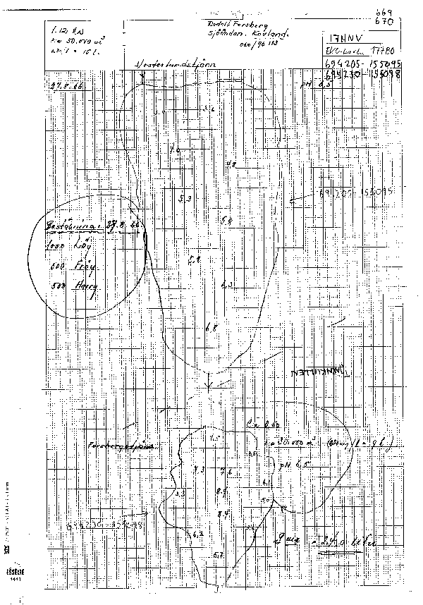Djupkarta för Unnamed i Västernorrland — SMHI Vattenwebb