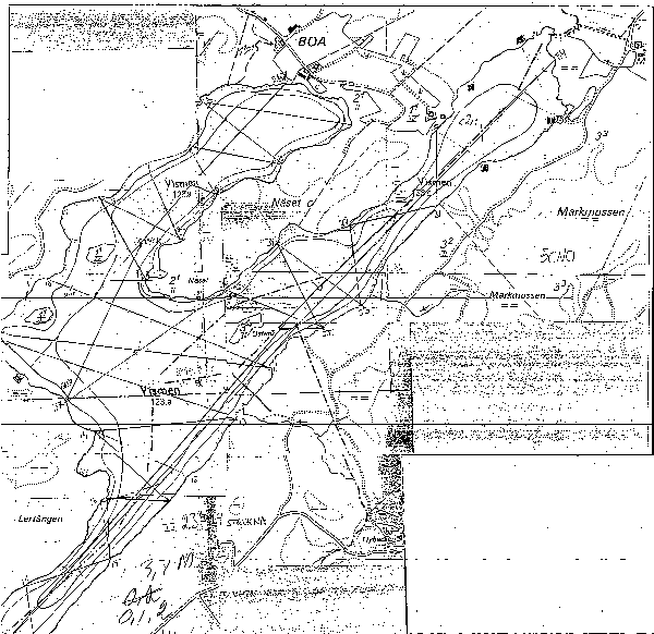 Djupkarta för Vismen — Vismen — blad 1-0311 (SMHI Vattenwebb)